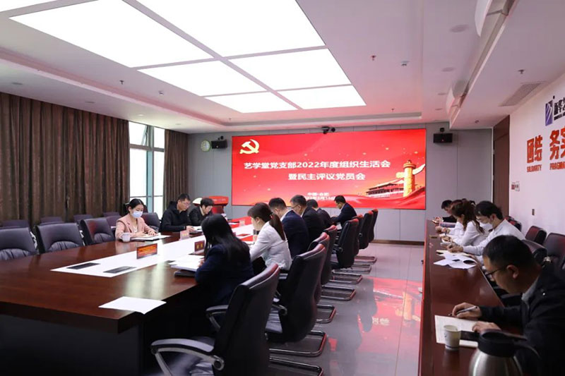 直面问题 凝聚共识—杏盛党支部召开2022年度组织生活会暨民主评议党员会